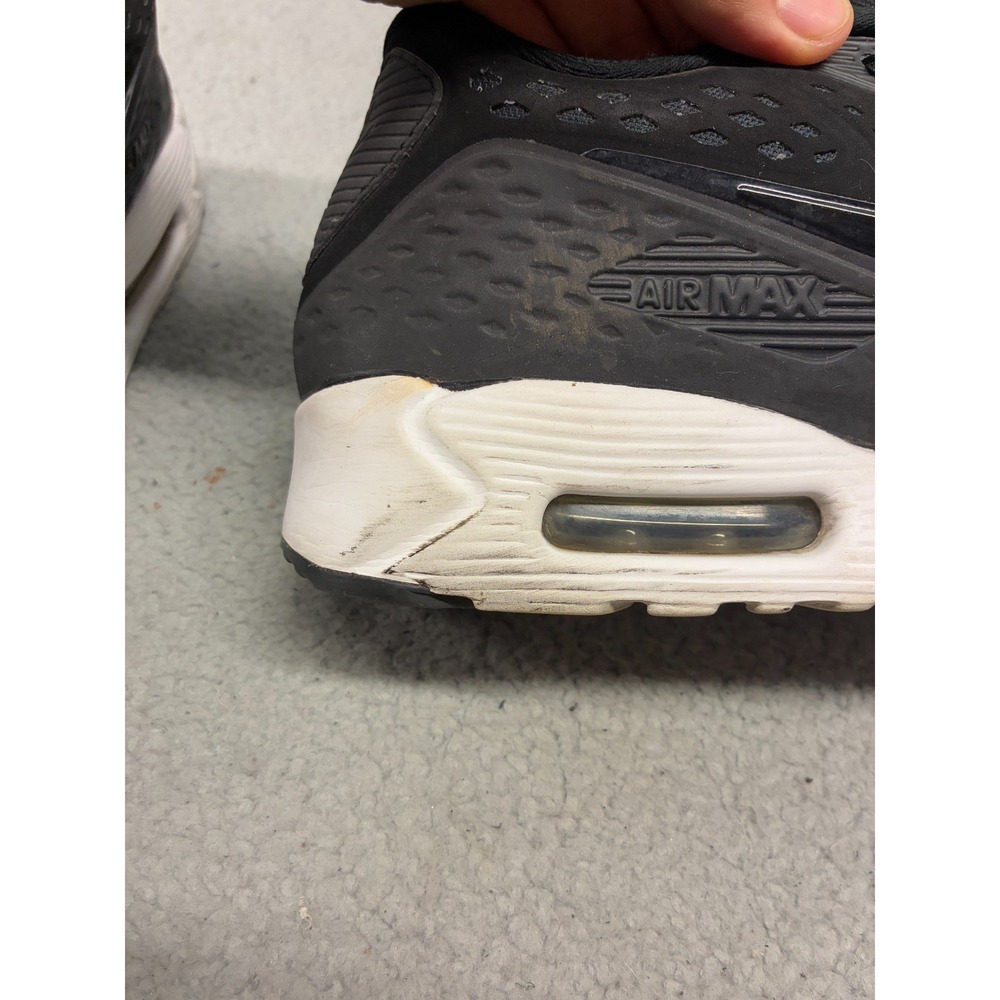 Nike Air Max 90 Ultra BR Breathe Men's Size 11 Black White‎ Sneakers 725222-001 - Picture 12 of 16